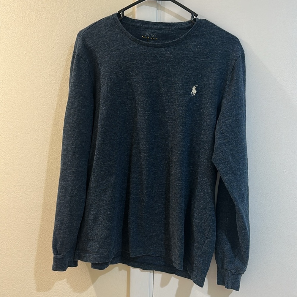 Polo by Ralph Lauren Blue Long Sleeve Tee